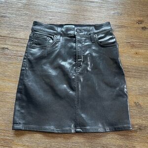 Agolde Women’s Black Mini Skirt size 25